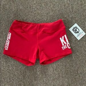 Born Primitive red booty shorts